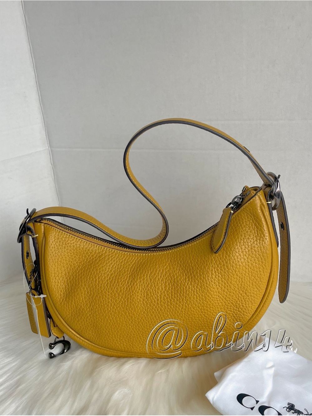 NWT Coach Luna Leather Shoulder Bag